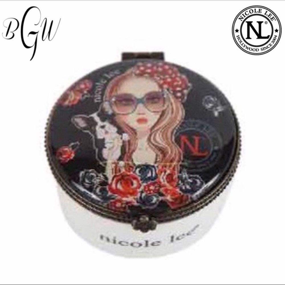 NWT Adorable Nicole Lee Betty Jewelry/Trinket Box